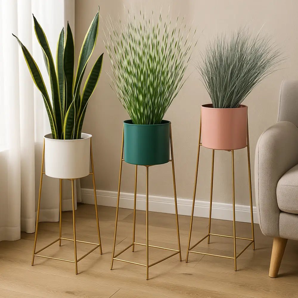 🌿 Decora tu hogar con estilo: descubre los maceteros pedestales de fliperex.cl