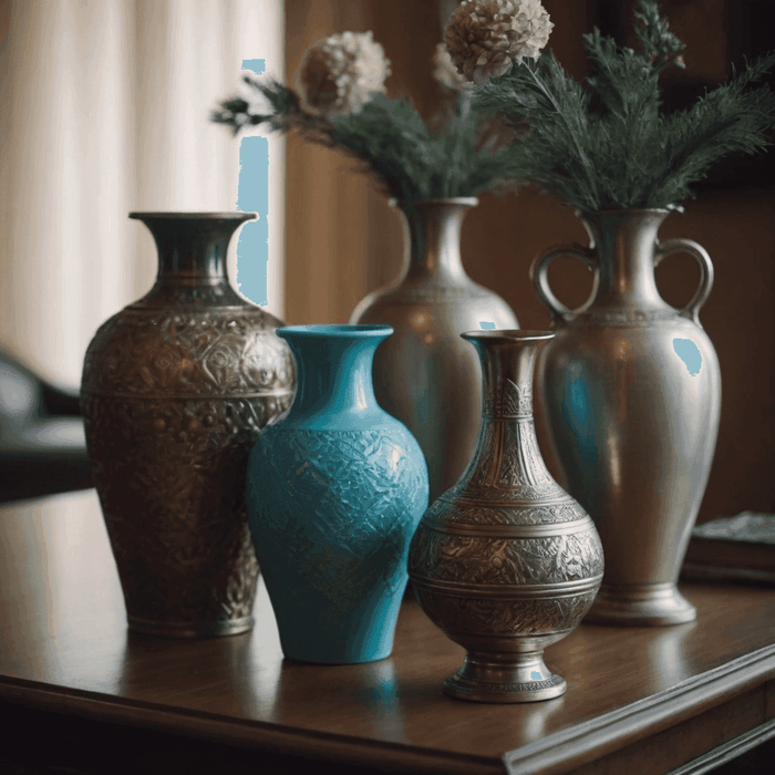 Ideas para decorar con jarrones antiguos en estilo vintage - Fliperex