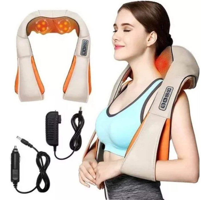Masajeador Profesional De Espalda Hombro Cuello Relajación - Fliperex