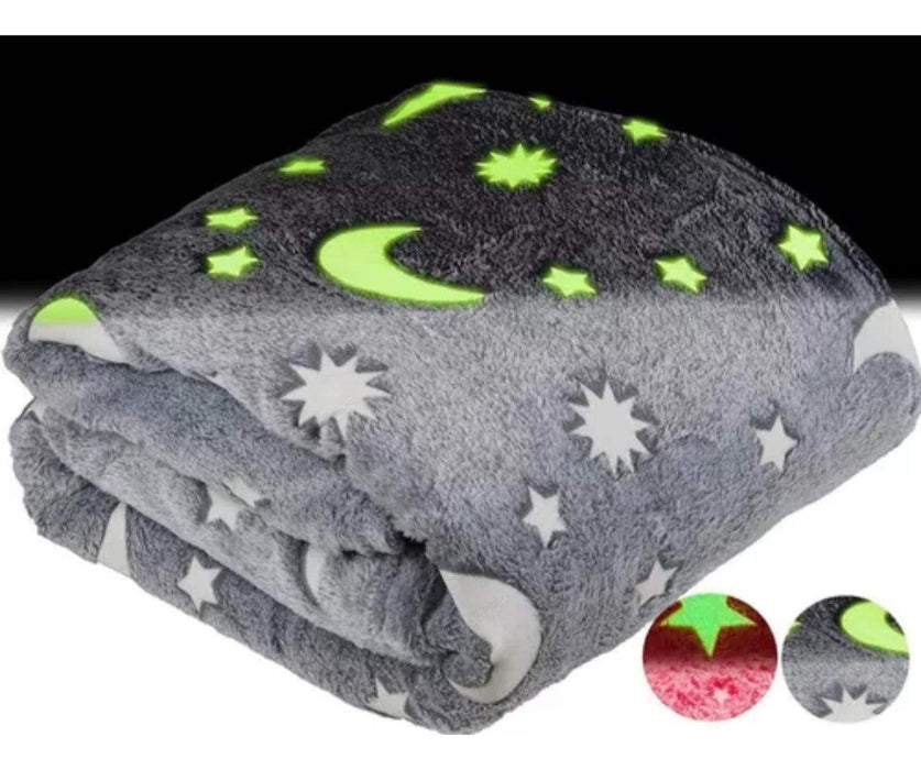 Mantita Luminosa Sherpa Brilla En La Oscuridad Infantil - Fliperex