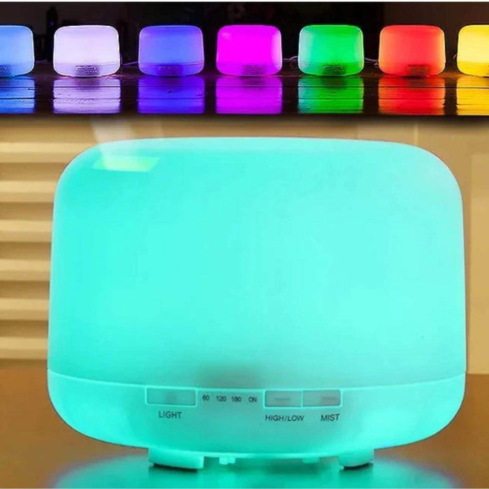 Humidificador Lampara Led Usb Vaporizador De Aromas Purifica - Fliperex