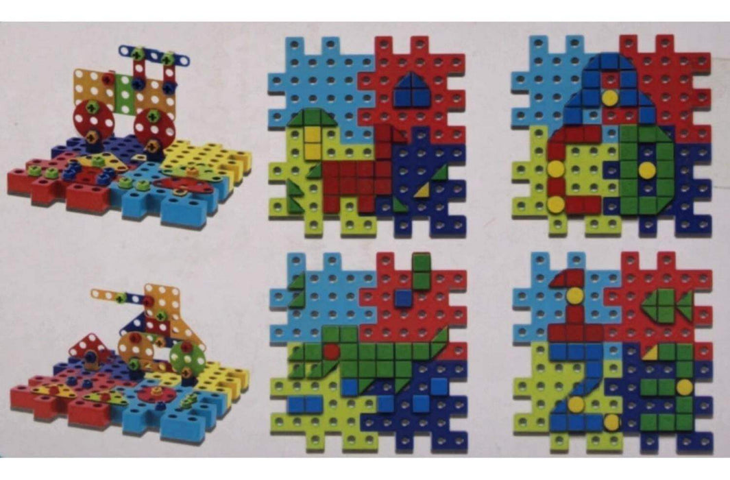 Juego De Mesa Engranajes Circuitos Bloques Educativo 202 Pcs - Fliperex