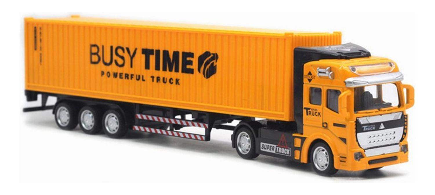 Camión Contenedor Aleación 1:48 Modelo Coche Juguete - Fliperex