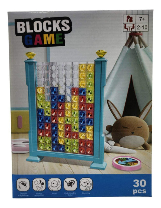 Juego De Mesa Creativo Tetris Blocks Game Educativo - Fliperex
