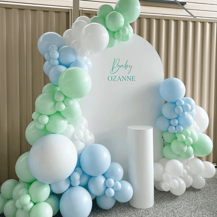 Globos Verde Macaron 50 Unidades Tamaño 25 Cm - Fliperex