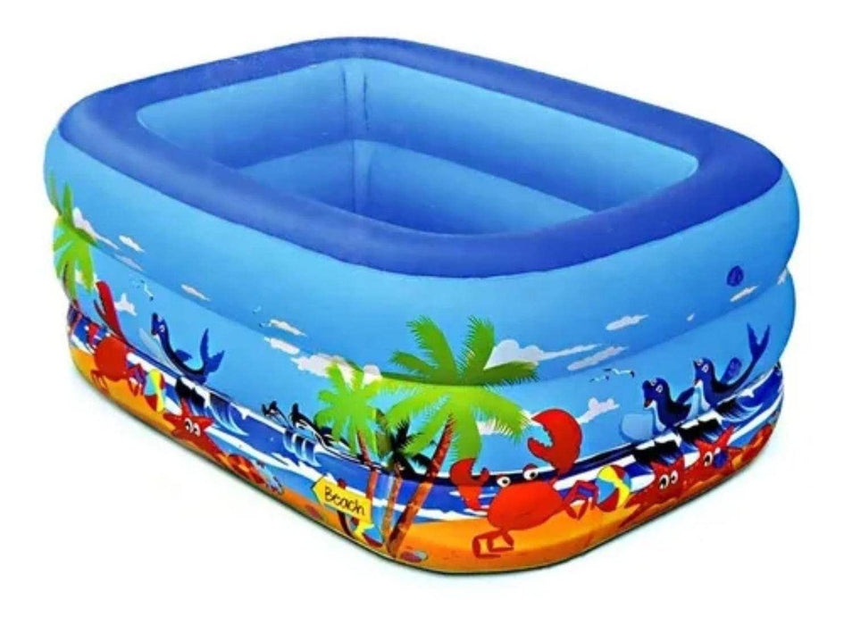 Piscina Inflable Niños Piscinas Rectangular 150cm - Fliperex
