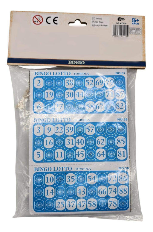Juego De Mesa Bingo Familiar En Bolsa - Fliperex