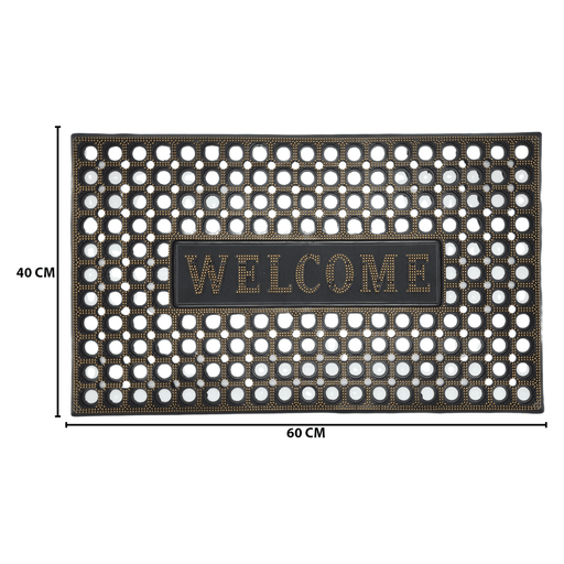Alfombra Limpiapies Felpudo Alfombra De Entrada Welcomes - Fliperex