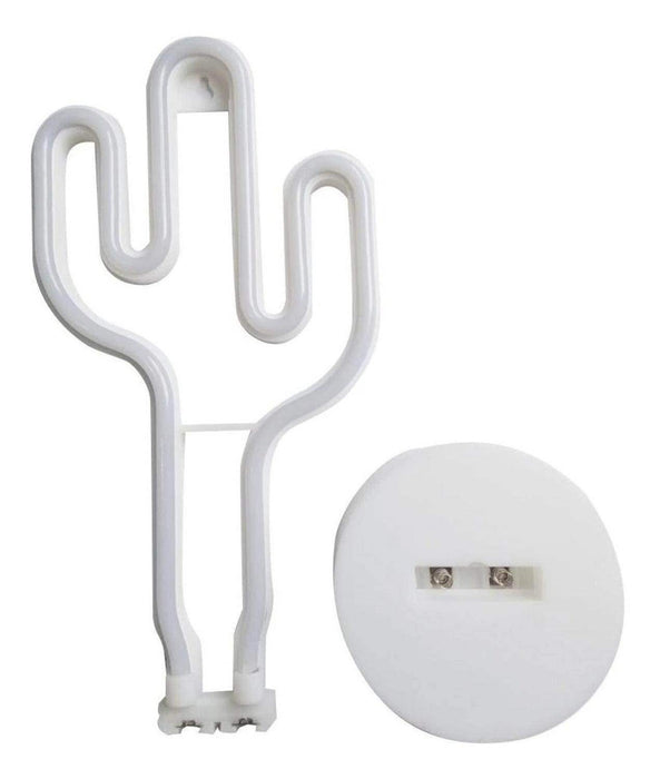 Lampara Neón Led Cactus Decoración Todo Ambiente Hogar - Fliperex