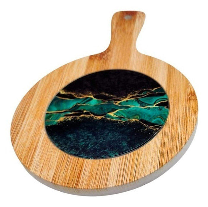 Posa Ollas Madera Con Cerámica Con Mango Hogar Cocina - Fliperex