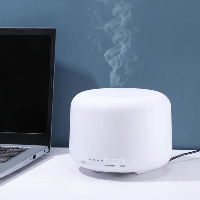 Humidificador Lampara Led Usb Vaporizador De Aromas Purifica - Fliperex