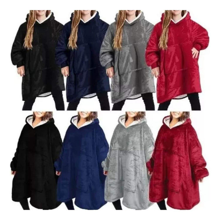 Bata De Levantarse Mujer Batas Invierno Pijama Polar Mujer - Fliperex