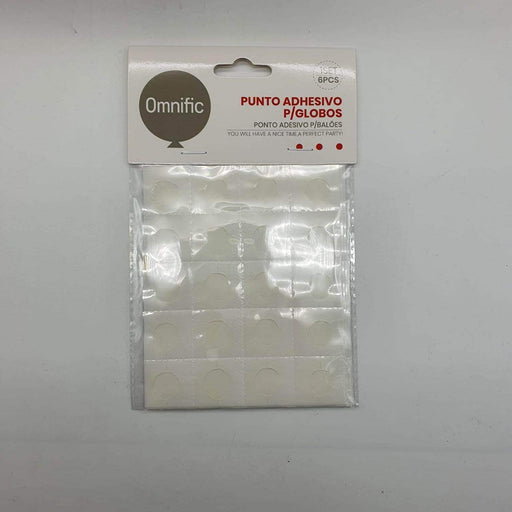 Pegamento Adhesivo Para Fijar Globos En Puntos Doble Cara - Fliperex
