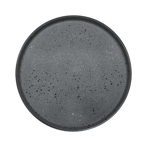 Set 6 Platos De Ceramica Gris Elegante Minimalist Plato Bajo - Fliperex