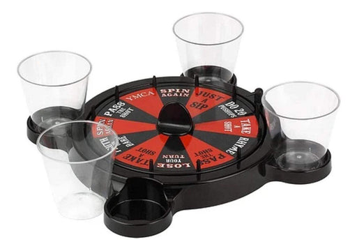 Juego De Mesa Roulette Shots Juego De Bar Chupitos Trago - Fliperex