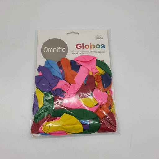 Globos Color Multicolor 100 Unidades Tamaño 25 Cm - Fliperex