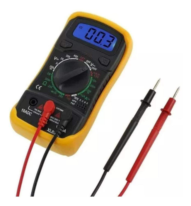 Multitester Digital Amperímetro Voltímetro Multímetro - Fliperex