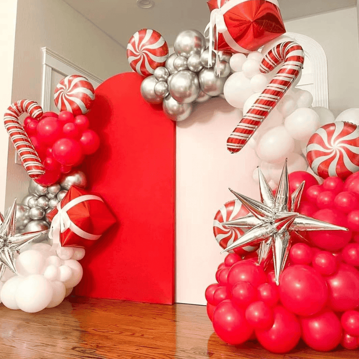 Globos Color Rojo 100 Unidades Tamaño 25 Cm - Fliperex