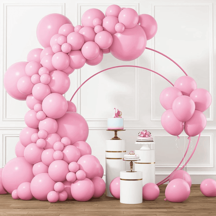 Globos Color Rosa Chillon 50 Unidades Tamaño R12 - Fliperex