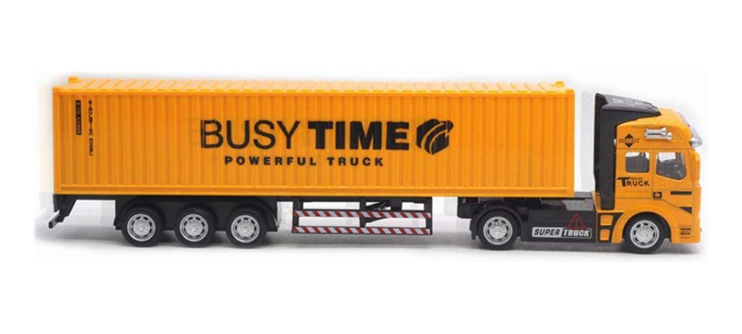 Camión Contenedor Aleación 1:48 Modelo Coche Juguete - Fliperex