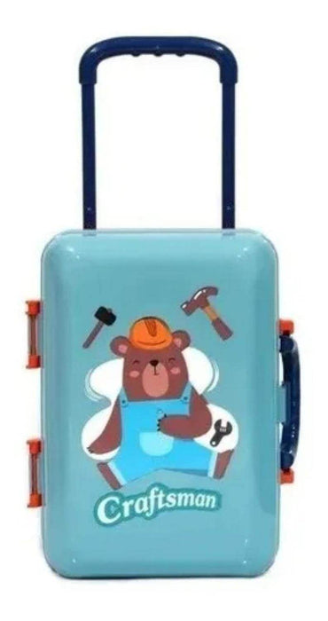 Set Maleta Maletin Infantil Carpintero Niños Juegos - Fliperex