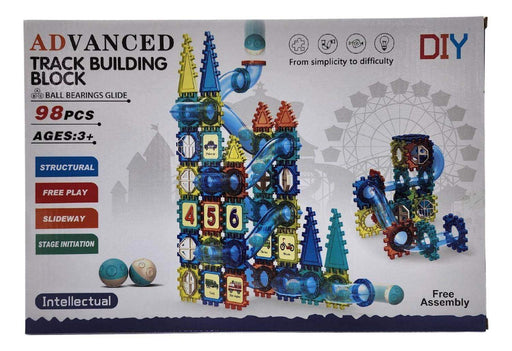 Set De Construccion Tobogan Carrera De Bolitas 98 Piezas - Fliperex