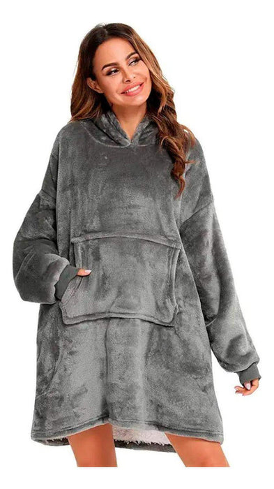 Bata De Levantarse Mujer Batas Invierno Pijama Polar Mujer - Fliperex
