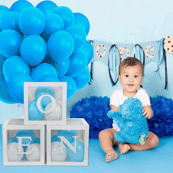 Globos Celeste Macaron 50 Unidades Tamaño 25 Cm - Fliperex