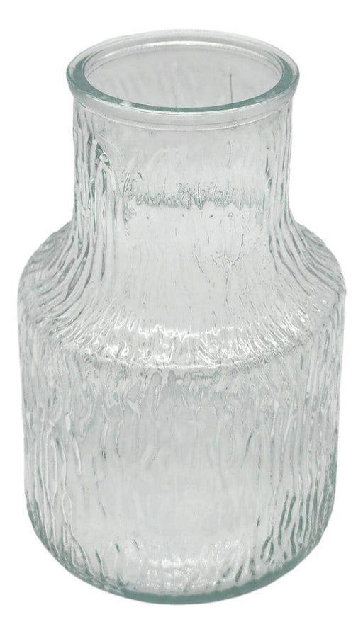 Florero Jarron Decorativo De Vidrio Florero Con Diseño - Fliperex