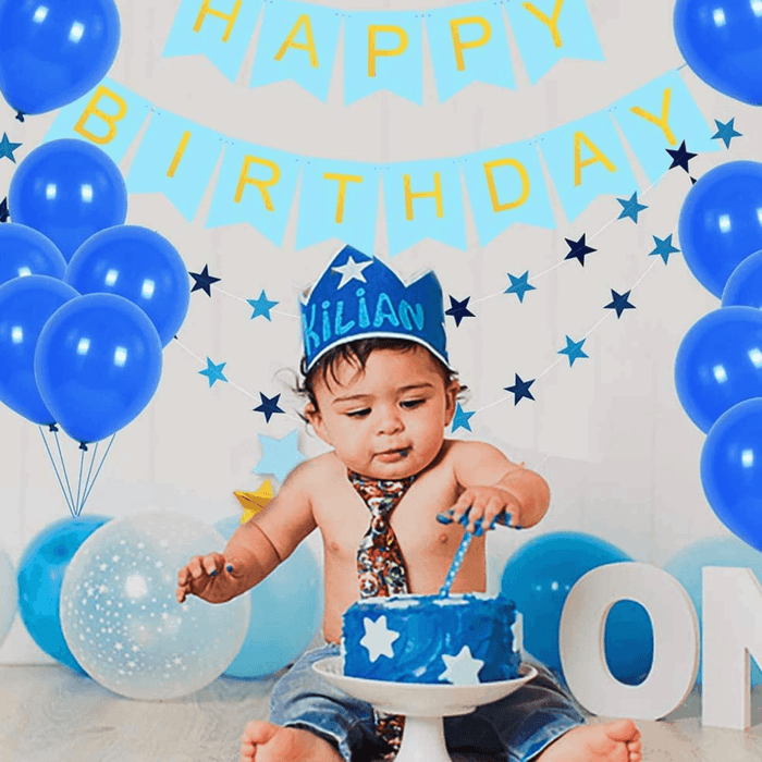 Globos Color Azul 50 Unidades Tamaño R12 - Fliperex