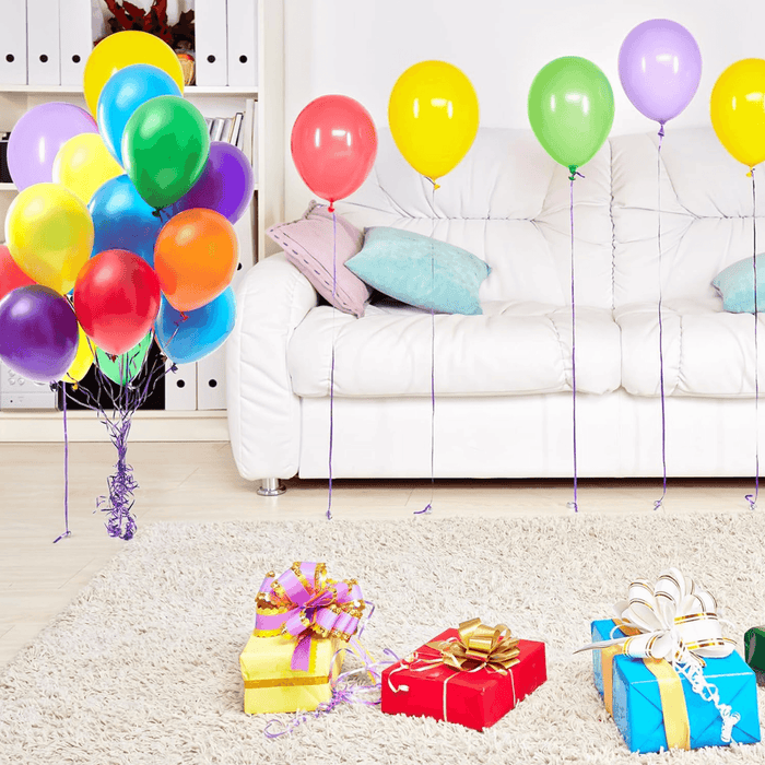 Globos Color Multicolor 100 Unidades Tamaño 25 Cm - Fliperex