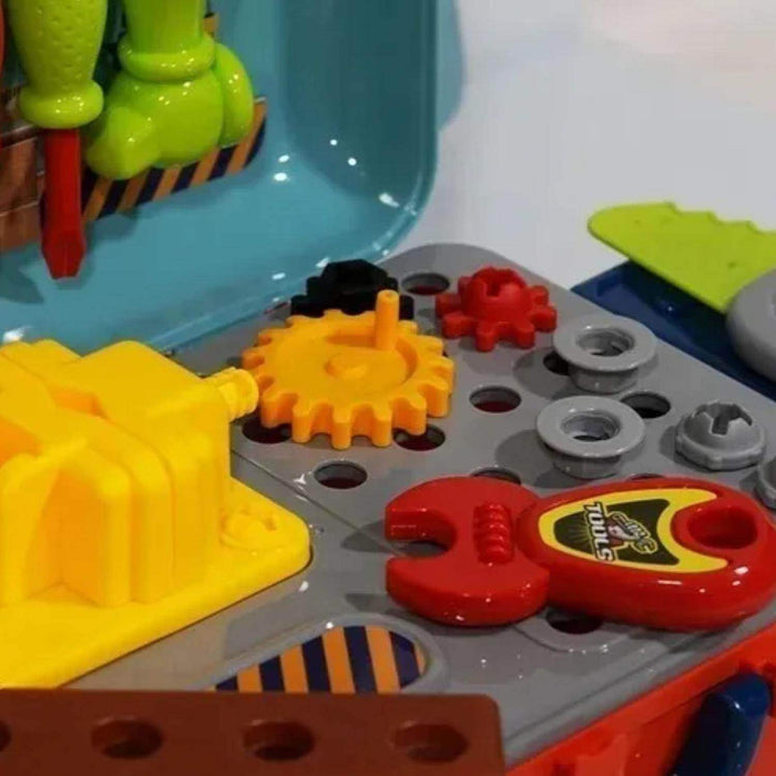 Set Maleta Maletin Infantil Carpintero Niños Juegos - Fliperex