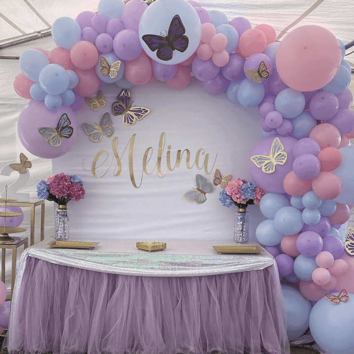 Globos Morado Macaron 50 Unidades Tamaño 25 Cm - Fliperex