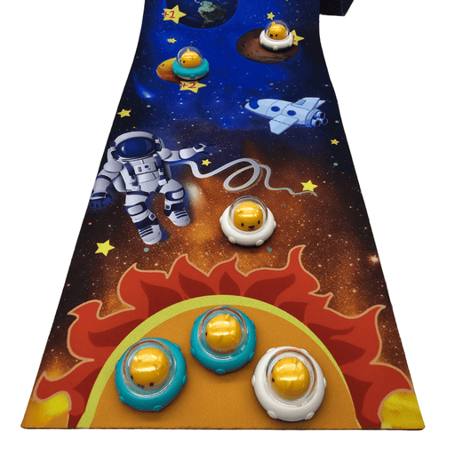 Alfombra De Lanzamiento Con Puntaje Juego Familiar Spacegame - Fliperex