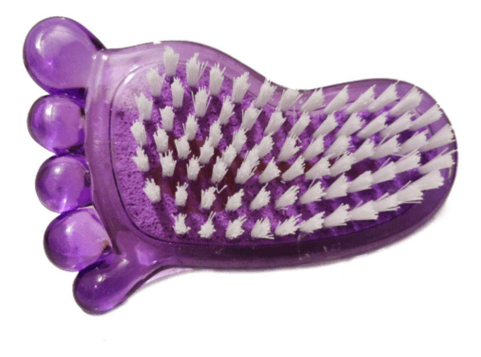 Piedra De Pedicura Piedra Pómez 2 En 1 Con Cepillo Belleza - Fliperex