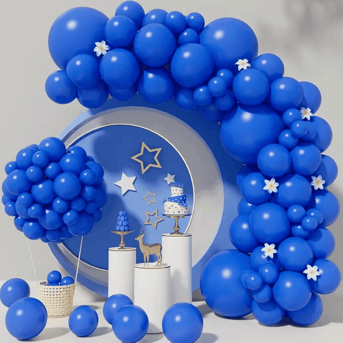 Globos Color Azul 50 Unidades Tamaño R12 - Fliperex