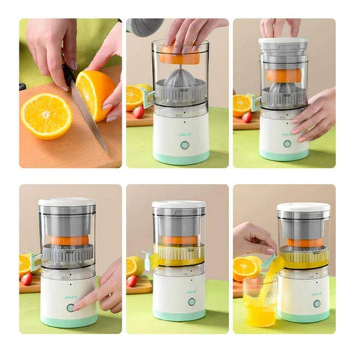 Exprimidor Eléctrico De Frutas Portátil Recargable Jugos - Fliperex