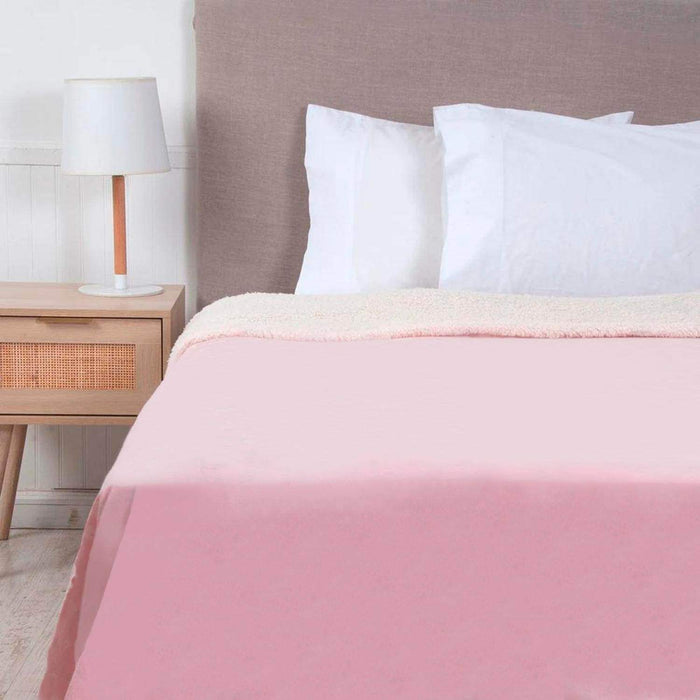 Frazada Polar Sherpa 2 Plazas Mashini Polar Termico - Fliperex