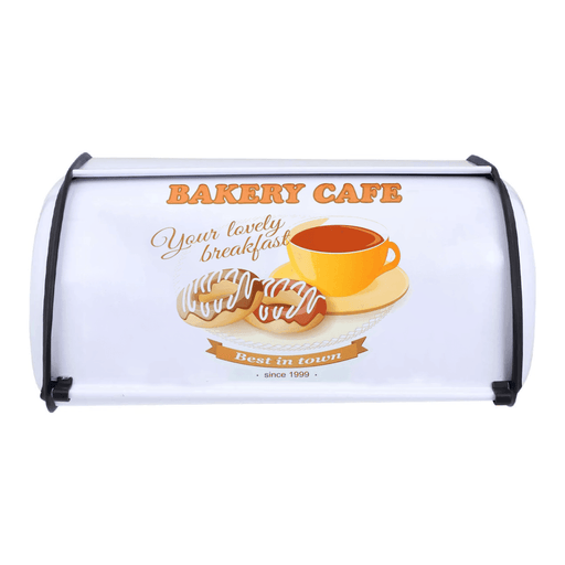 Panera Metálica Vintage Retro Abatible Acero Color Blanco - Fliperex