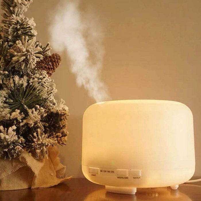 Humidificador Lampara Led Usb Vaporizador De Aromas Purifica - Fliperex