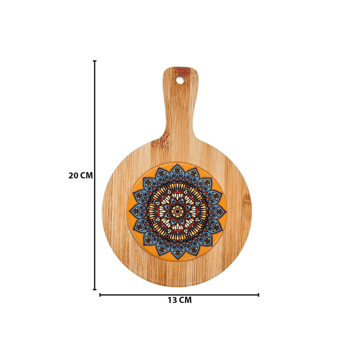 Posa Ollas Madera Con Cerámica Con Mango Hogar Cocina - Fliperex