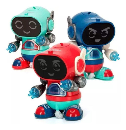 Robot De Juguete Inteligente Luminoso Bailarín Musical - Fliperex