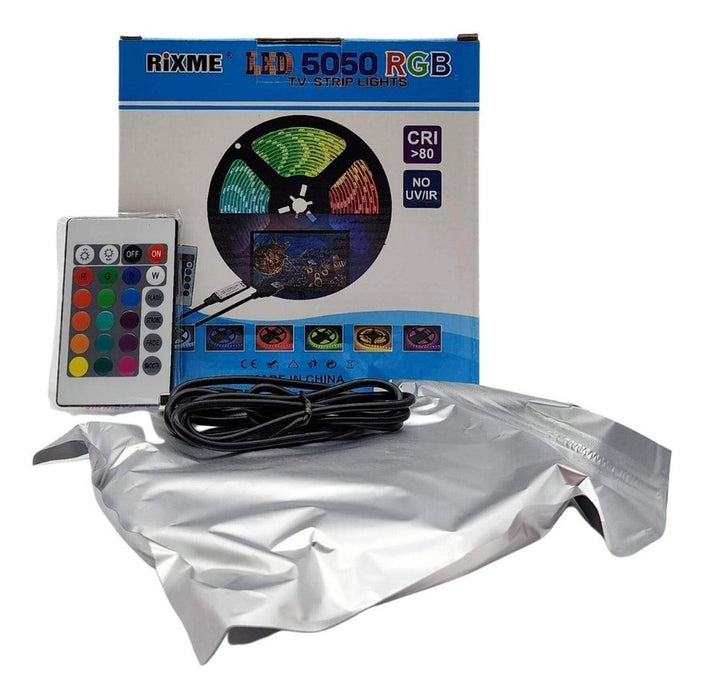 Cinta Tira Led Rgb Bluetooth 5 Metros 5050 Control - Fliperex