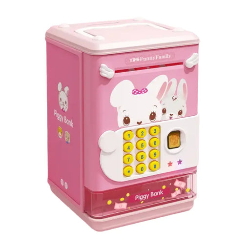 Alcancia Electronica Diseños Kawaii Caja Fuerte Portatil - Fliperex