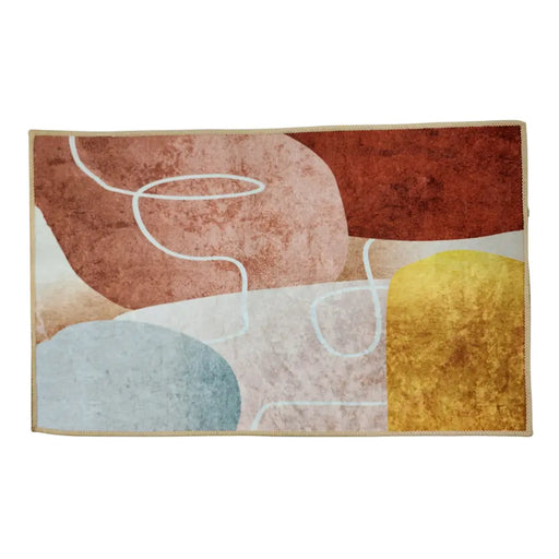 Alfombra De Baño Bajada De Cama Multiuso Diseño Arte - Fliperex