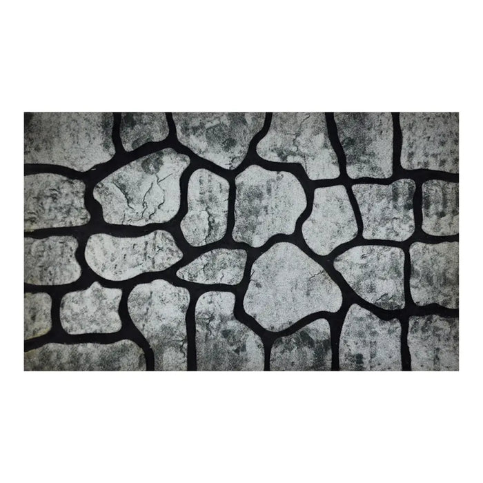 Alfombra Limpiapies Felpudo Alfombra De Entrada Piedras Baño - Fliperex