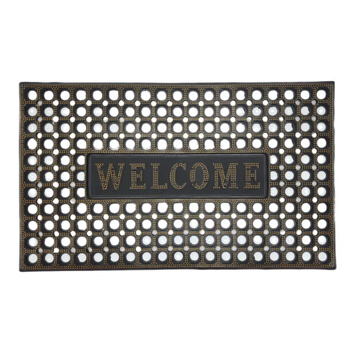 Alfombra Limpiapies Felpudo Alfombra De Entrada Welcome - Fliperex