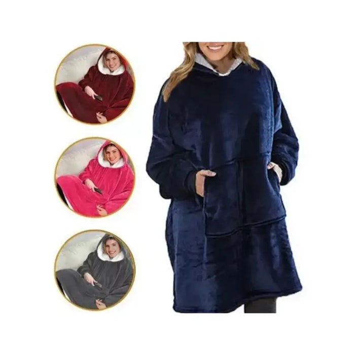 Bata De Levantarse Mujer Batas Invierno Pijama Polar Mujer - Fliperex
