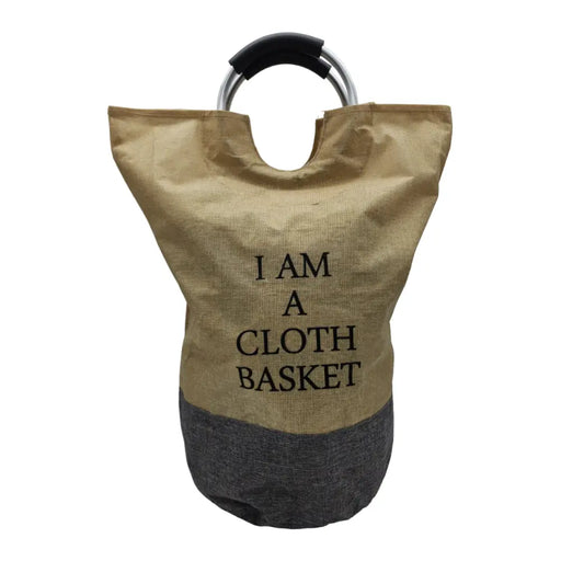 Bolsa Cesto Plegable Para Ropa Sucia Organizador De Tela - Fliperex