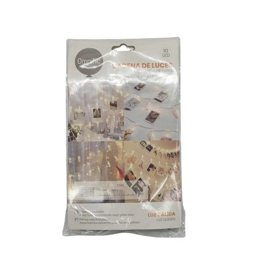 Cadena De Luces Decoración 10 Led Guirnalda De Luces Led - Fliperex